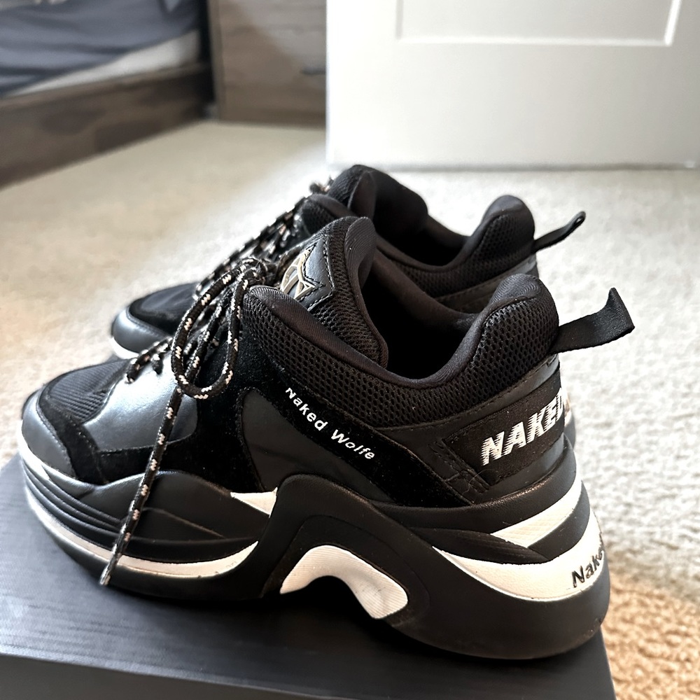 NAKED WOLFE TRACK DOUBLE BLACK 7.5
